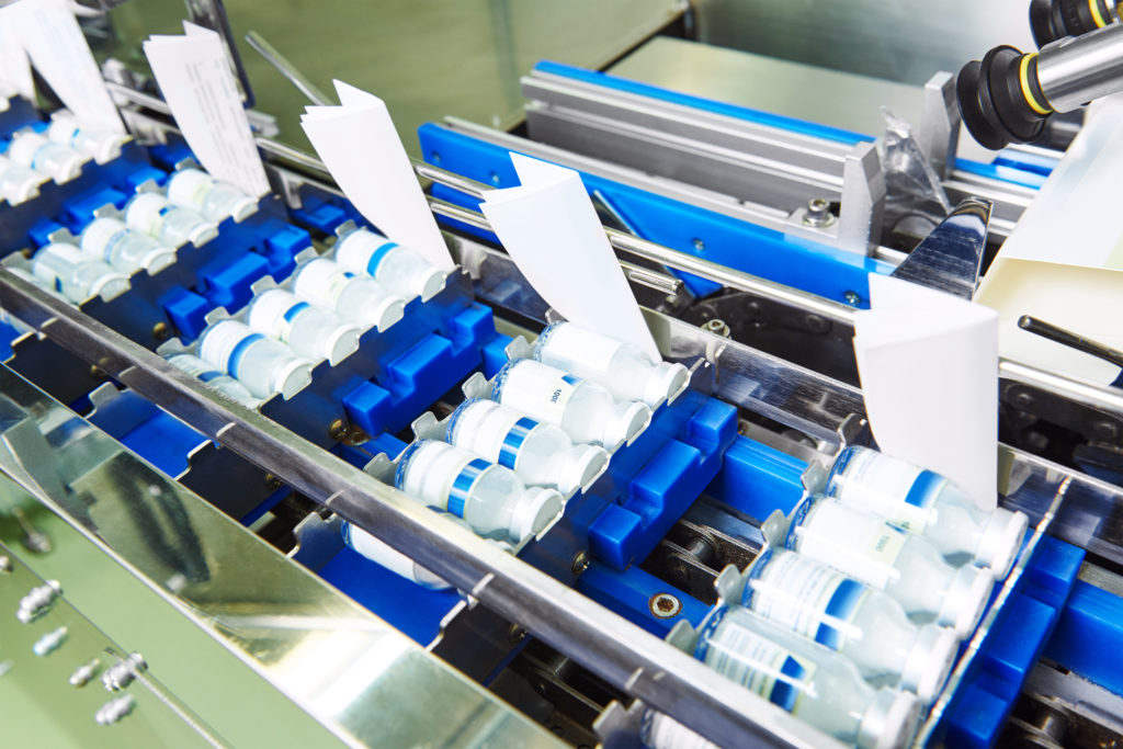 Vial Secondary Packaging Staging